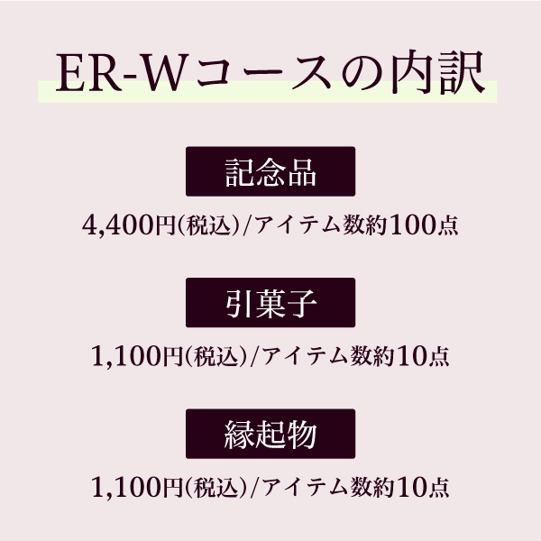  ER-Wコース（カードタイプ）