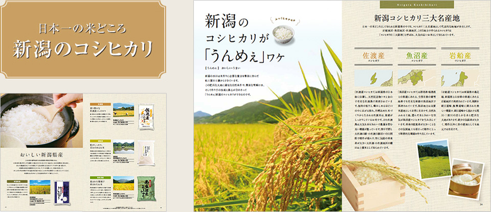 日本一の米どころ新潟のコシヒカリ