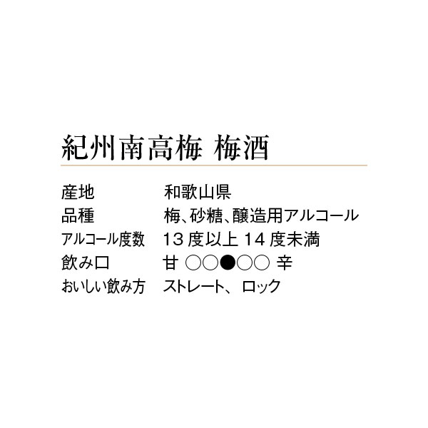 紀州南高梅 梅酒2本セット 720ml×2 | カタログギフトのハーモニック
