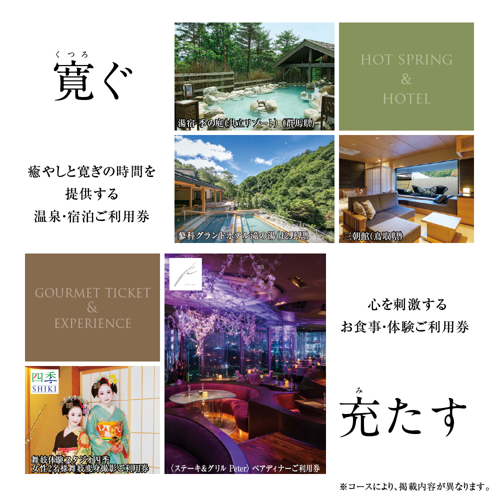 旅行カタログギフト｜JTBありがとうプレミアム｜JTOコース（お急ぎ便