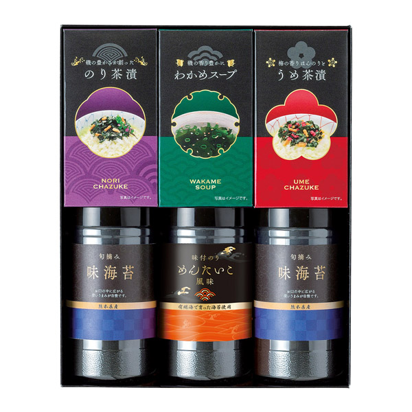 ゆかり屋本舗　味海苔・お茶漬・スープ詰合せ★