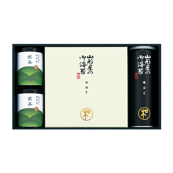 山形屋海苔店　焼海苔・煎茶詰合せ★