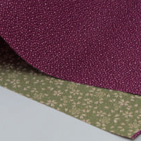 【風呂敷】紫／グリーン