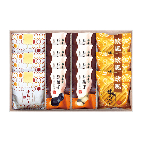 小豆パイ・欧風せんべい和菓子詰合せ★