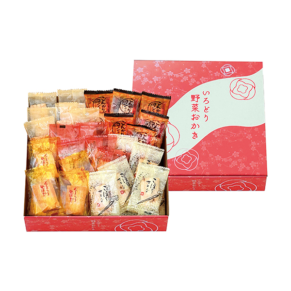 いろどり野菜おかき★