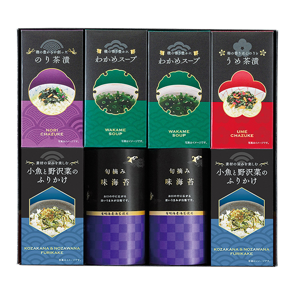 ゆかり屋本舗 味海苔・お茶漬・ふりかけ・スープセット★