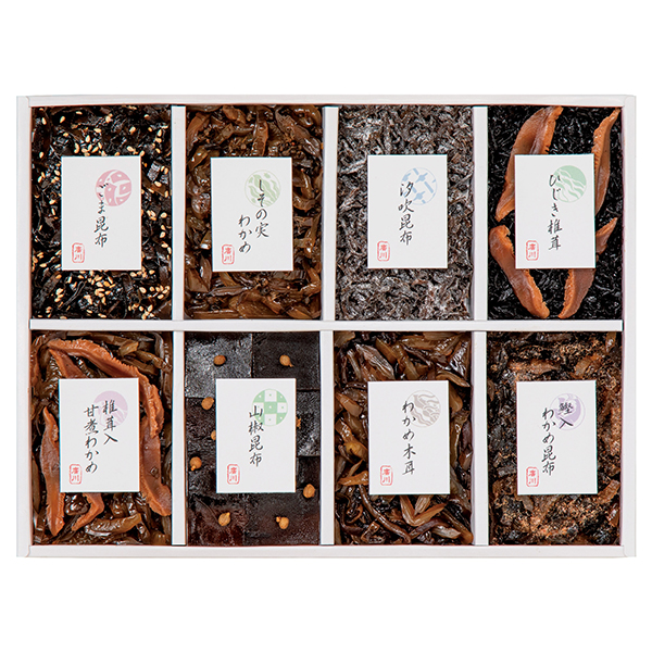 廣川昆布 御昆布 8品佃煮詰合せ★