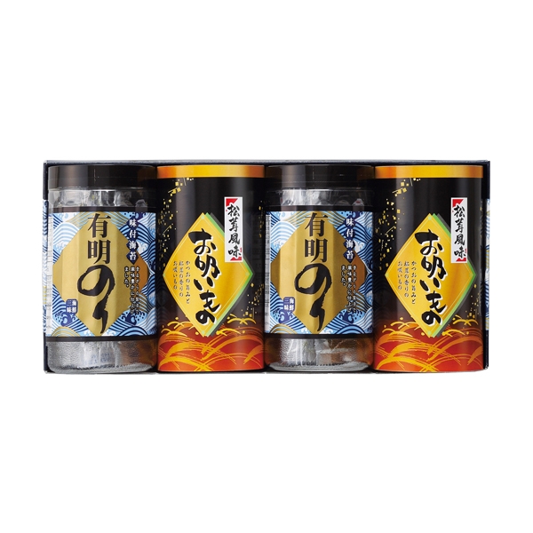 有明のり・永谷園松茸風味お吸い物詰合せ★