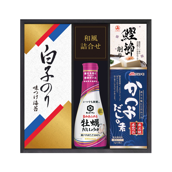 キッコーマンしょうゆ&白子のり食卓詰合せ★