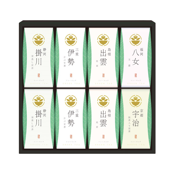 茶の国めぐり 茶水詮緑茶ティーバッグ詰合せ★