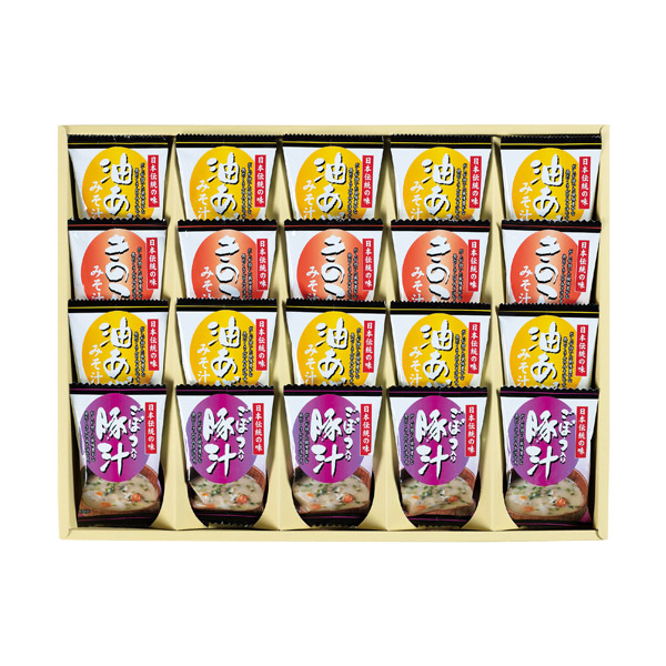 フリーズドライ お味噌汁3種の味詰合せ★