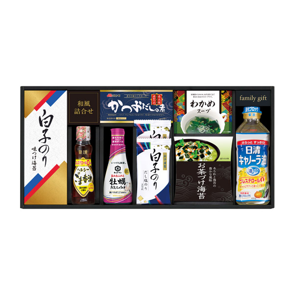 キッコーマンしょうゆ&白子のり食卓詰合せ★