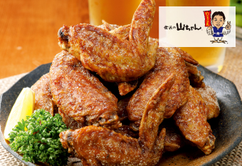 世界の山ちゃん 油で揚げる幻の手羽先