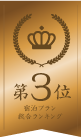 宿泊プラン総合ランキング第3位