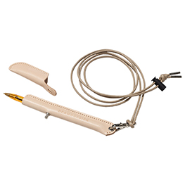 ボールペンレザーカバー(ヌメ)