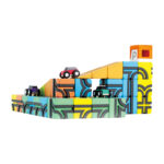 Qbi Classic PLUS 発展セット 33ピース 車4台 | ENGAGING TOYS
