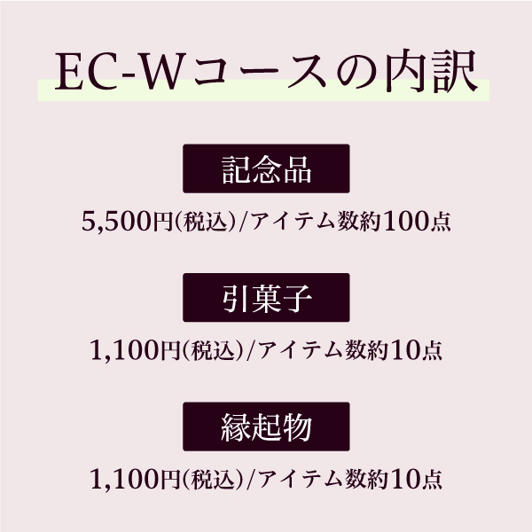  EC-Wコース（カードタイプ）